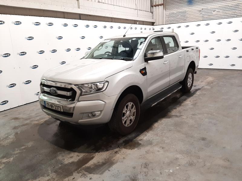 silver 2017 ford ranger xlt in copart used and salvage car auction